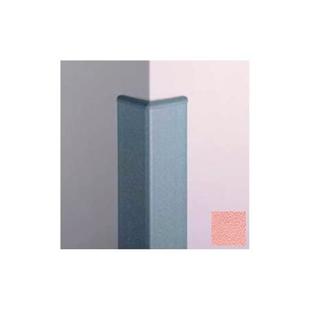 Pawling Surface Mounted Corner Guard 90Deg, 3'' Wings, 12'H W/Caps, English Rose CG-10R-12-373